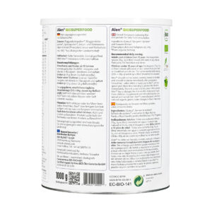 Alen Bio Superfood, Seitenansicht
